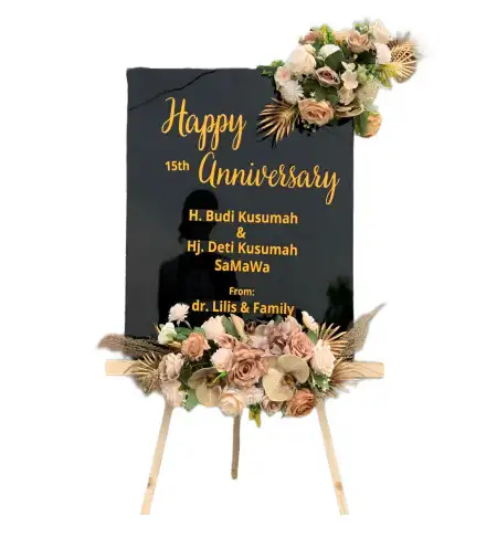 Papan Bunga Akrilik Tempak