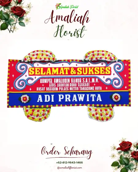 Papan Bunga Ucapan Selamat Tempak
